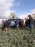 Treinta profesionales de la agricultura navarra visitan explotaciones francesas en un viaje organizado por INTIA