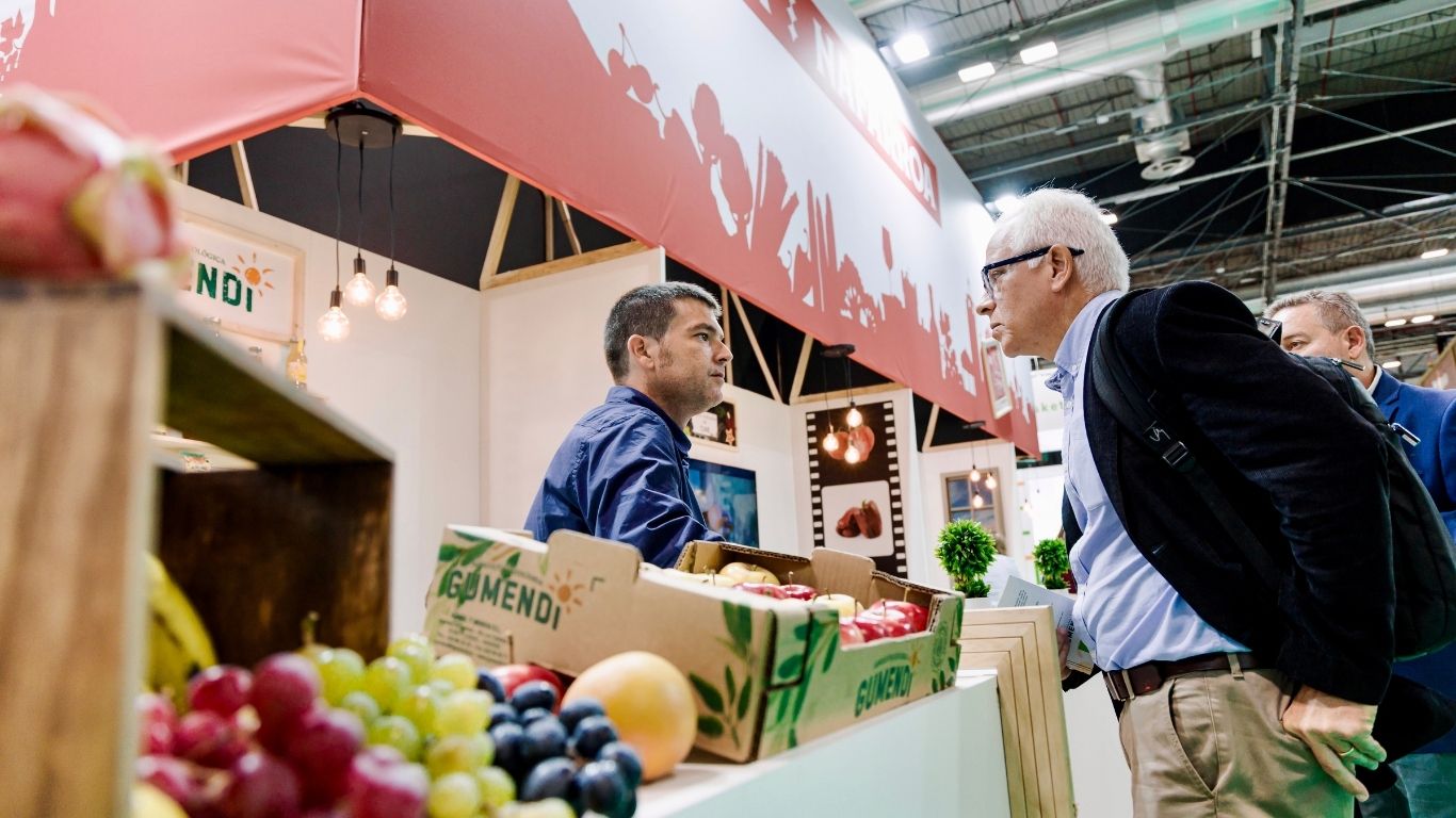 stand agrupado de navarra en fruit atraction