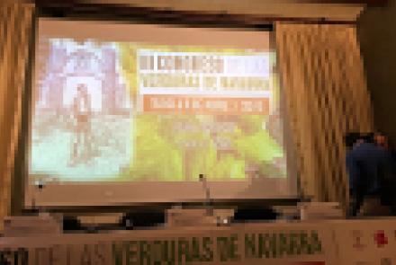 INTIA participó con una ponencia sobre variedades locales en el III Congreso de las Verduras de Navarra