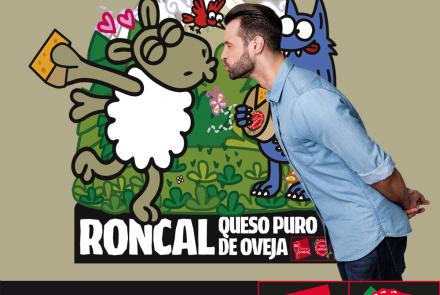 “Dame un beso y come queso”, sugerente campaña de la D.O. Roncal  
